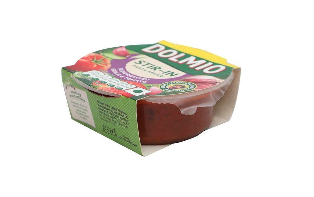 Dolmio Stir-In Pasta Sauce (Slow Roasted Garlic & Tomato)   Box  150 grams